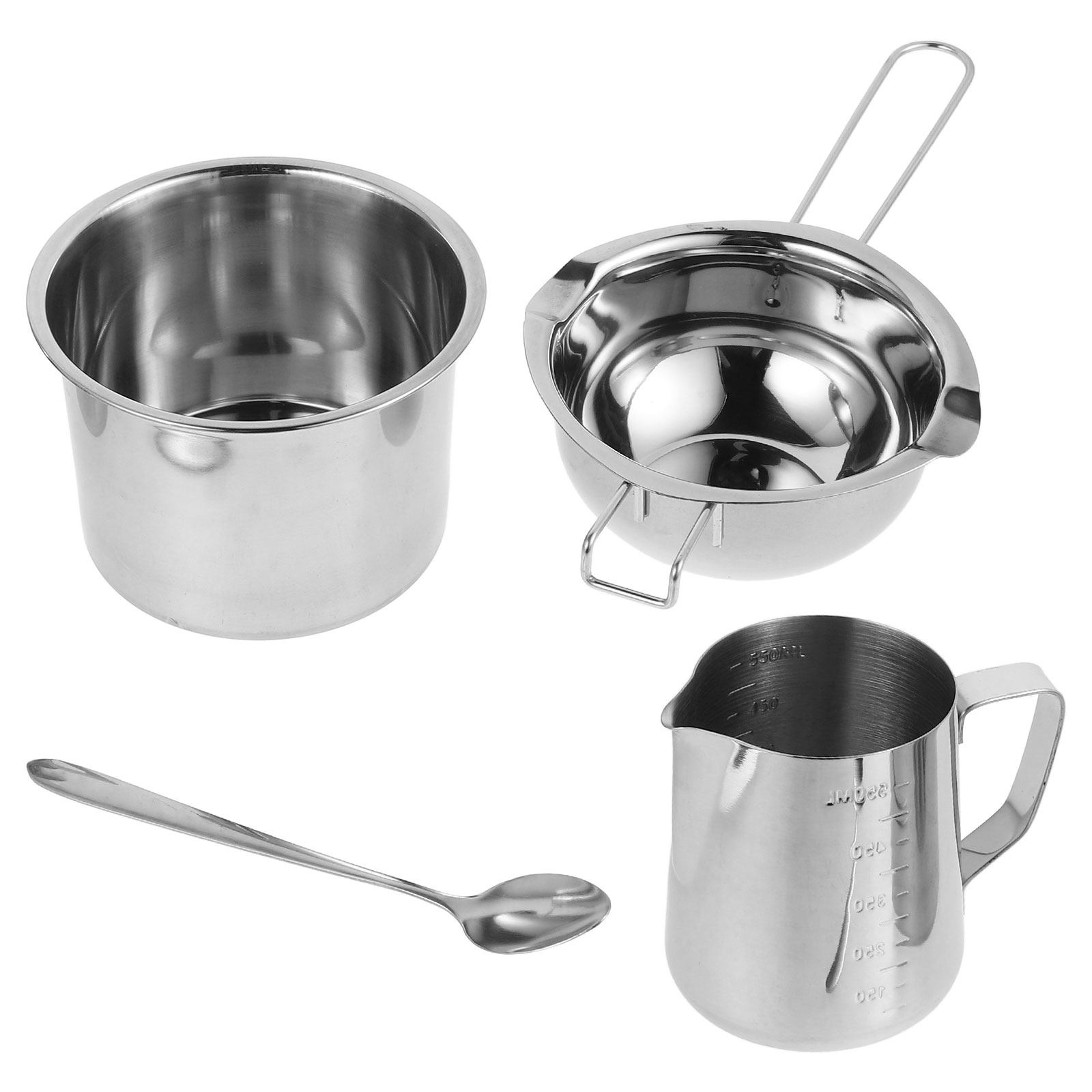 1Set Stainless Steel Double Bo - Soap Making Ins review and price