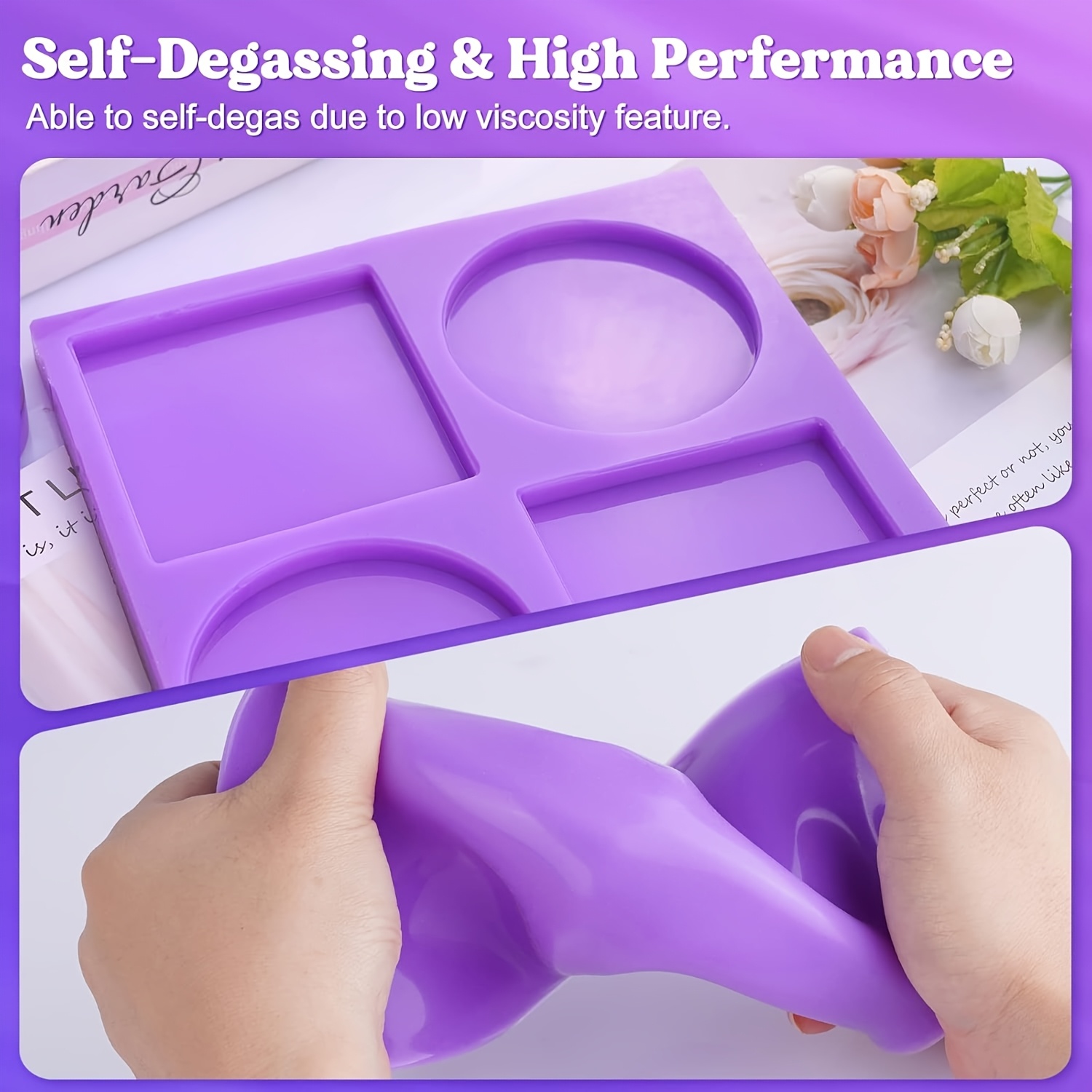Purple Liquid Silicone Rubber  - Soap Making Kit For Beginners review and price