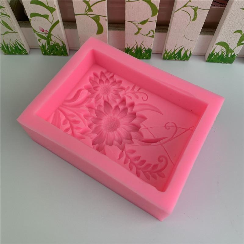 1pc 3D Square Rose Flower Sili - Soap Making Kit For Beginners review and price