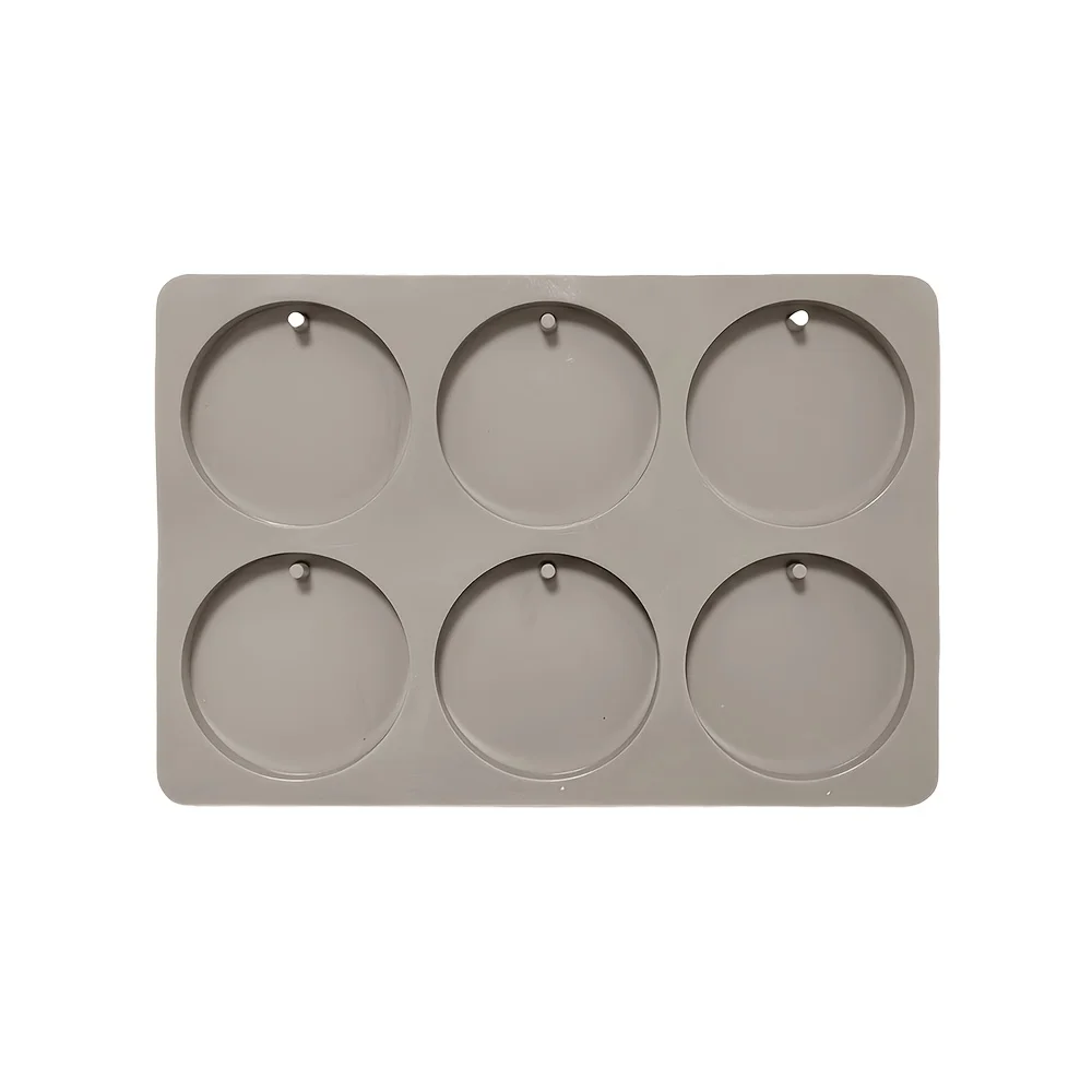 1Pc 6-Cavity Round Tag Silicon - Soap Making Instructions review and price
