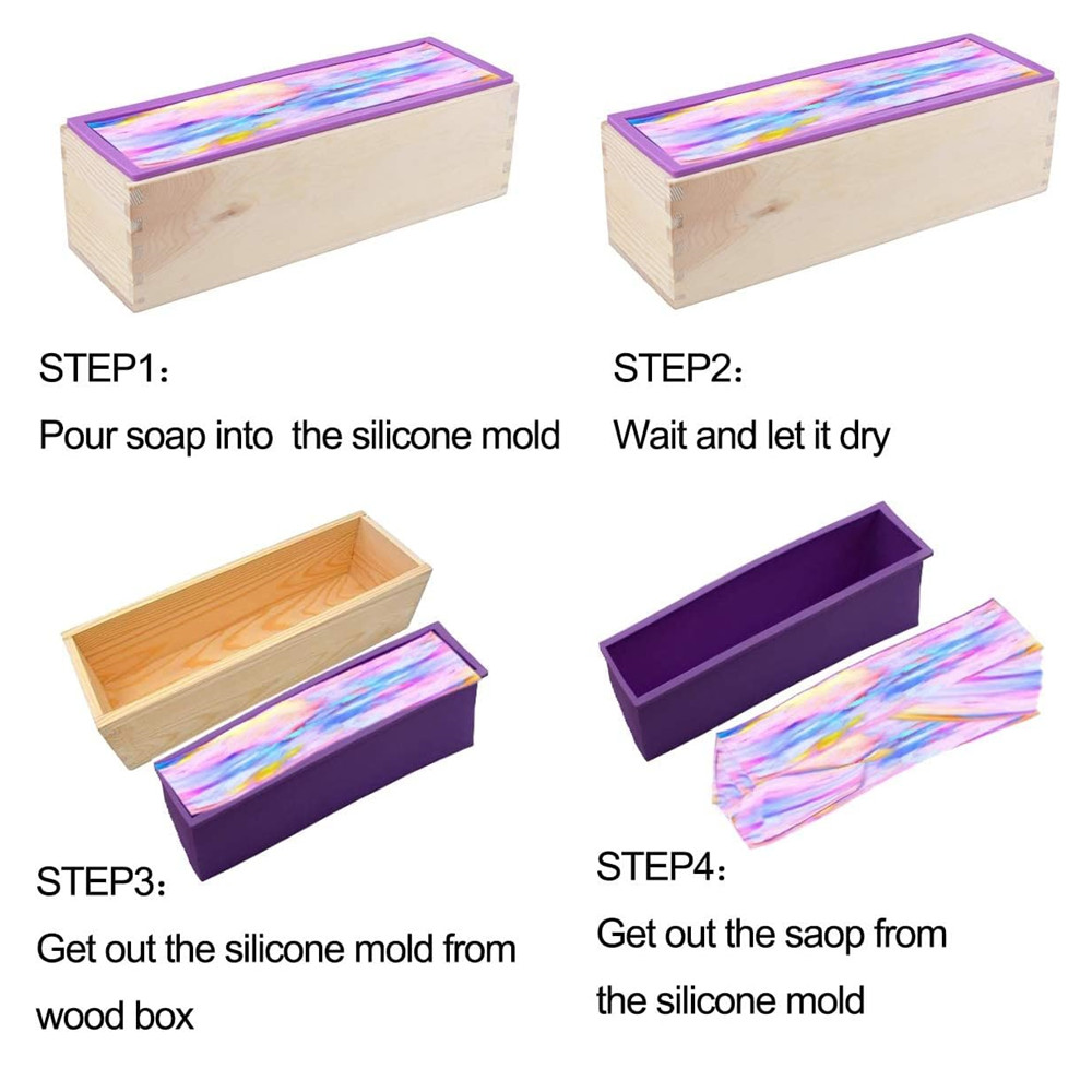 1.2L Silicone Soap Molds Kit 4 - Soap Making Kit For Beginners review and price